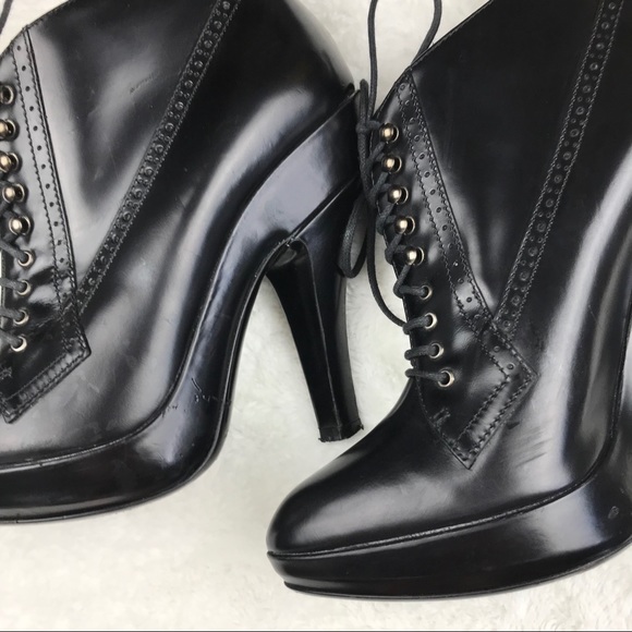 BURBERRY | Whitham 130mm Lace Up Boot - Picture 8 of 8